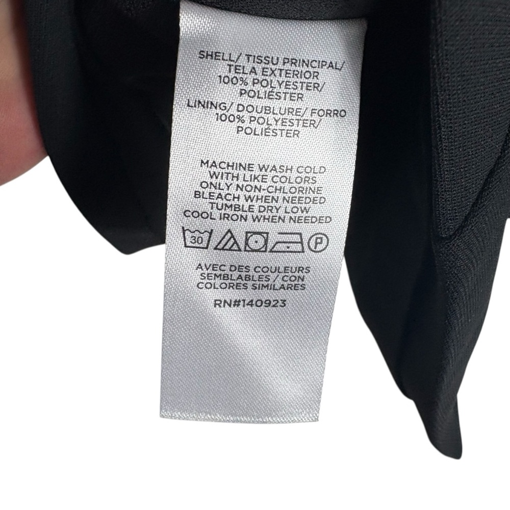 LOFT NWT Button-Front Sleeveless Vest in Black Size XLP (PETITE) — NWT - Picture 8 of 8